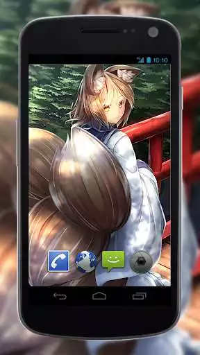 Play Fan Anime Live Wallpaper of Ran Yakumo  and enjoy Fan Anime Live Wallpaper of Ran Yakumo with UptoPlay