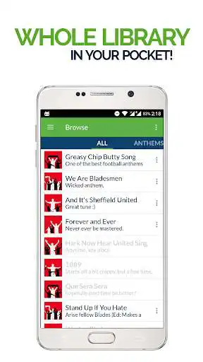 Play FanChants: Sheff. U. Fans Songs & Chants  and enjoy FanChants: Sheff. U. Fans Songs & Chants with UptoPlay