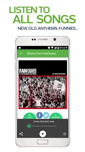 Play FanChants: Sheff. U. Fans Songs & Chants as an online game FanChants: Sheff. U. Fans Songs & Chants with UptoPlay