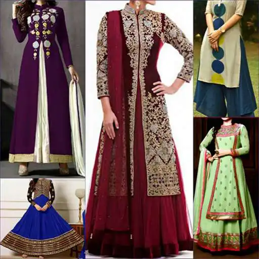 Run free android online Fancy Anarkali Kurti Dresses Salwar neck Designs APK