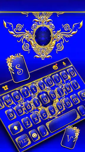 Play Fancy Baroque Keyboard Background as an online game Fancy Baroque Keyboard Background with UptoPlay