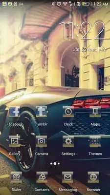 Play Fancy car theme-ABC Launcher