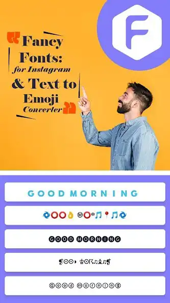 Play FancyFonts for Instagram  Text to Emoji Converter  and enjoy FancyFonts for Instagram  Text to Emoji Converter with UptoPlay