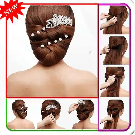 Free play online Fancy Girl Hairstyles Latest Step By Step 2017  APK