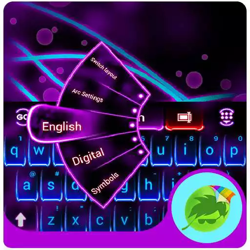 Free play online Fancy Neon Keyboard  APK