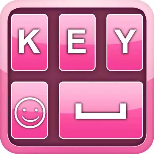 Free play online Fancy Pink Keyboard  APK