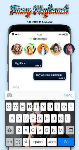 Play Fancy Style Keyboard - Cool Fonts, Emoji, Sticker  and enjoy Fancy Style Keyboard - Cool Fonts, Emoji, Sticker with UptoPlay
