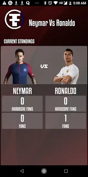 Play FanFightClub - Neymar Vs Ronal as an online game FanFightClub - Neymar Vs Ronal with UptoPlay