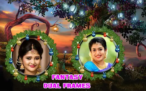 Play Fantasy Dual Photo Frames  and enjoy Fantasy Dual Photo Frames with UptoPlay