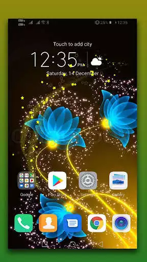 Play Fantasy Flowers Live Wallpaper