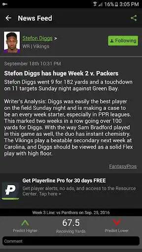 Play Fantasy Football + NFL News