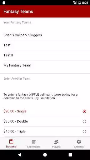 Play Fantasy Wiffle as an online game Fantasy Wiffle with UptoPlay