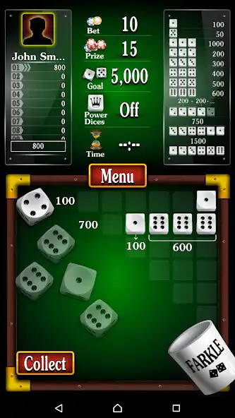 Play Farkle - dice games online as an online game Farkle - dice games online with UptoPlay