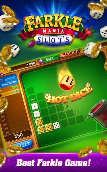 Play Farkle mania - slots,dice,keno  and enjoy Farkle mania - slots,dice,keno with UptoPlay