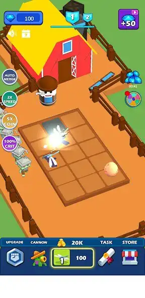 Play Farm Defense Merge Animal 3D  and enjoy Farm Defense Merge Animal 3D with UptoPlay