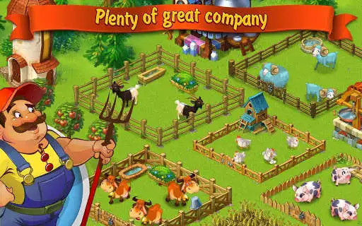 Play Farm games offline: Village as an online game Farm games offline: Village with UptoPlay