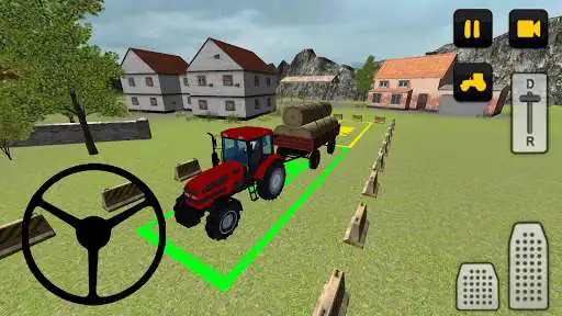 Play Farming 3D: Hay Transport as an online game Farming 3D: Hay Transport with UptoPlay