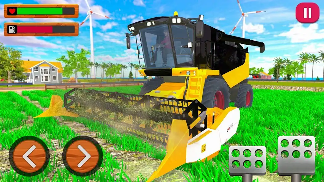 Play Farm Simulator: Tractor Games as an online game Farm Simulator: Tractor Games with UptoPlay