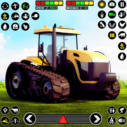 Play Farm Tractor Driving Game APK