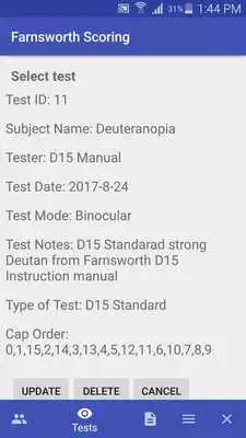 Play Farnsworth CVD Scoring