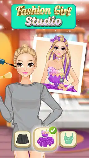 Play Fashion Girl Studio - dress up neauty games  and enjoy Fashion Girl Studio - dress up neauty games with UptoPlay