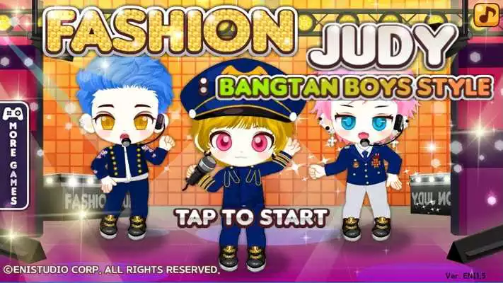 Play Fashion Judy: Bangtan Boys