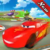 Free play online Fast Car McQueen Racing 3D APK