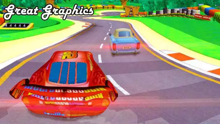 Play Fast Car McQueen Racing 3D