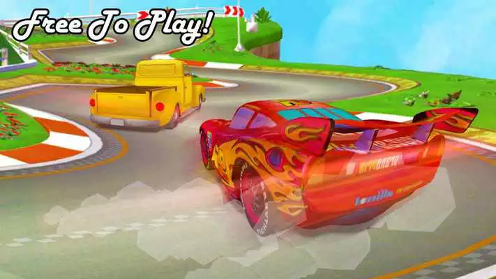 Play Fast Car McQueen Racing 3D