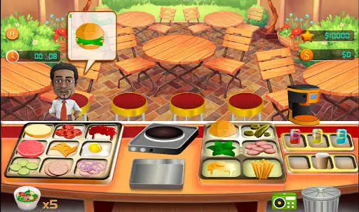 Play Fast Cooking Restaurant - Restaurant Cooking Game as an online game Fast Cooking Restaurant - Restaurant Cooking Game with UptoPlay