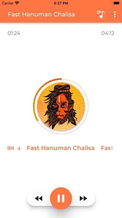 Play Fast Hanuman Chalisa Player as an online game Fast Hanuman Chalisa Player with UptoPlay