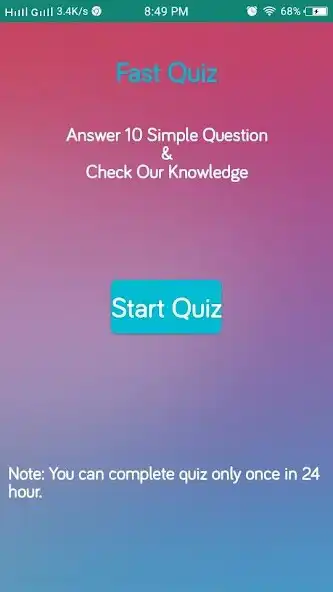 Play Fast Quiz as an online game Fast Quiz with UptoPlay