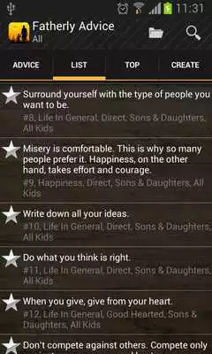 Play Fatherly Advice