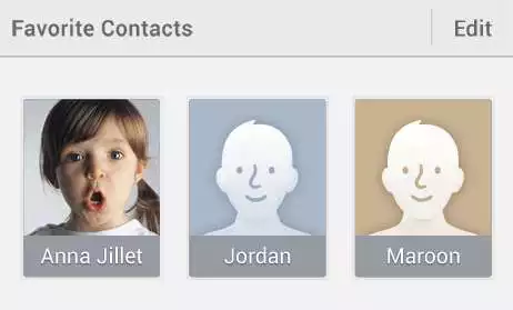 Free play online Favourite Contacts  APK