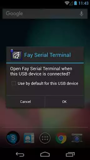 Play Fay Serial Terminal