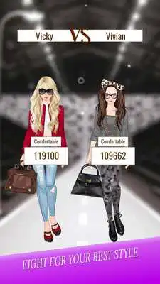 Play FB Fashion Brunette - Dress Up Game