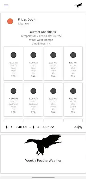 Play Feather Weather  and enjoy Feather Weather with UptoPlay