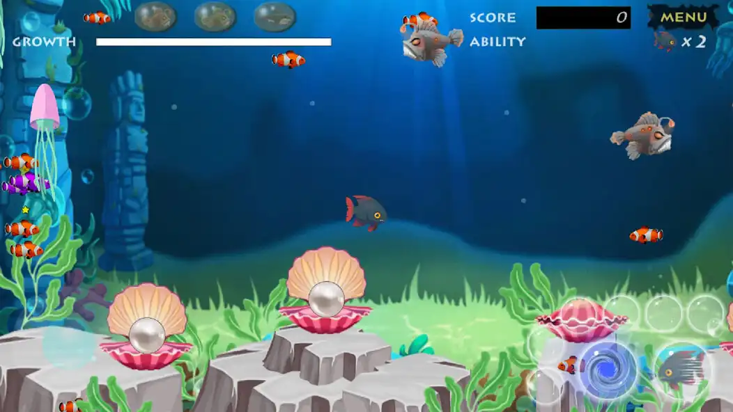 Play Feeding Hungry Fish Aquarium as an online game Feeding Hungry Fish Aquarium with UptoPlay