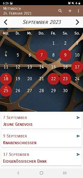 Play Feiertagskalender Schweiz as an online game Feiertagskalender Schweiz with UptoPlay