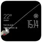 Free play online fencing weather widget/clock APK