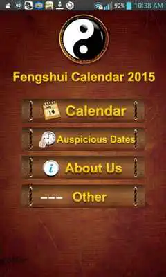 Play FengShui Calendar Pro 2015