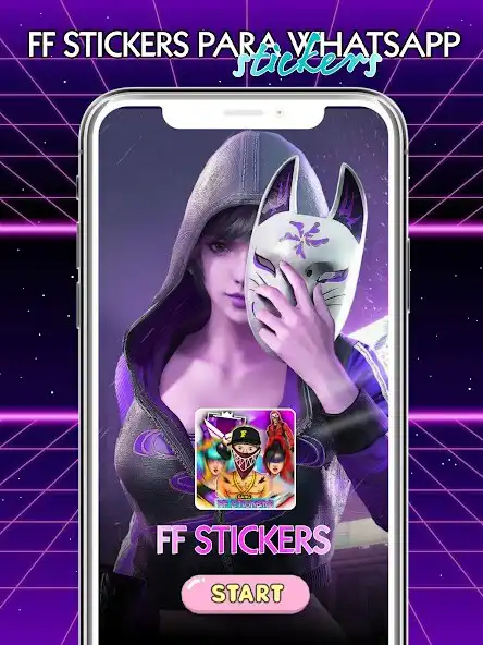 Play FF stickers para whatsApp ff  and enjoy FF stickers para whatsApp ff with UptoPlay