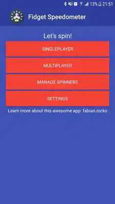 Play Fidget Speedometer