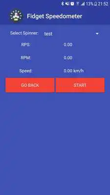 Play Fidget Speedometer