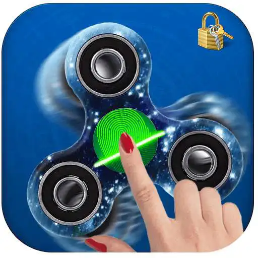 Free play online Fidget Spinner Finger Print Lock Prank  APK