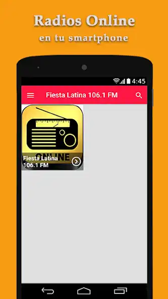 Play Fiesta Latina 106.1 FM - Radio Online  and enjoy Fiesta Latina 106.1 FM - Radio Online with UptoPlay