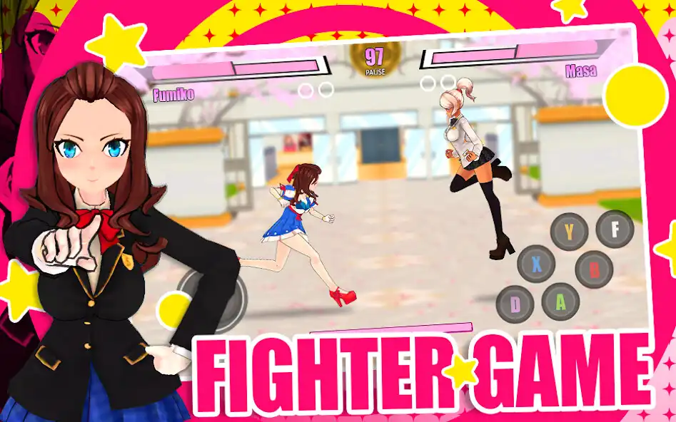 Play Fight Girls Anime High School  and enjoy Fight Girls Anime High School with UptoPlay