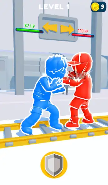 Play Fighting streets as an online game Fighting streets with UptoPlay