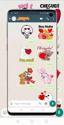 Play Figurinhas de Amor memes WAStickerApps as an online game Figurinhas de Amor memes WAStickerApps with UptoPlay