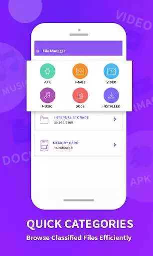 Play APK File Manager : Manage Files With Ease  and enjoy File Manager : Manage Files With Ease with UptoPlay com.jvr.dev.filemanager